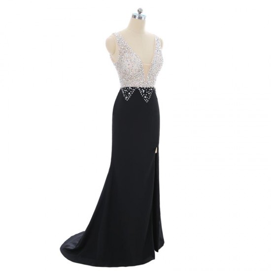 Elegant New Prom Dress with Print Pattern Off Shoulder Elegant New Prom Dress with Print Pattern Off Shoulder