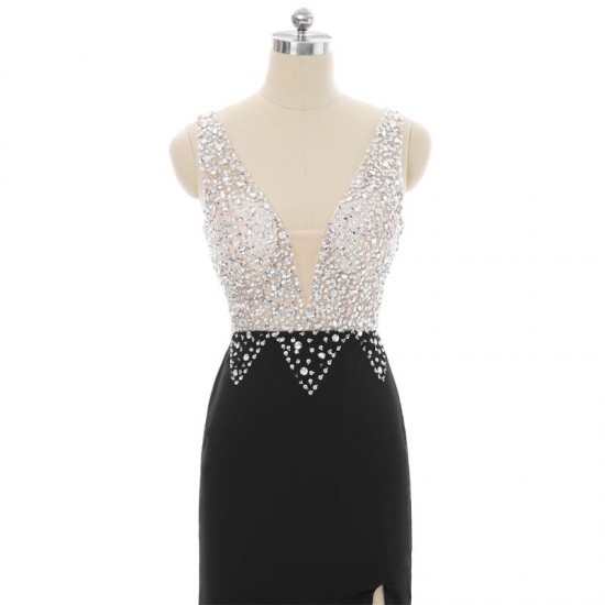 Elegant New Prom Dress with Print Pattern Off Shoulder
