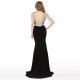 V-Neck Mermaid Backless Beaded Sequined Long Prom Dress V-Neck Mermaid Backless Beaded Sequined Long Prom Dress