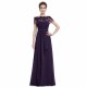 Sequined Deep V Neck Sparkle Floor Length Gowns Prom Dress
