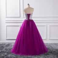 Long Maxi Elegant Slimming Stylish Shining Prom Dress