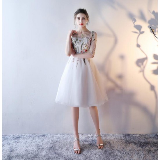 Long Elegant Satin Halter Beaded Floor Length Prom Dress