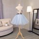 Light Blue Prom Dress Ball Gowns Short Homecoming Dress