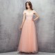 Off Shoulder Prom Dress Long Vintage Pink Formal Women Gowns Off Shoulder Prom Dress Long Vintage Pink Formal Women Gowns