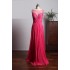 Long Scoop Sleeveless Floor Length Beading Evening Dress