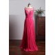 Long Scoop Sleeveless Floor Length Beading Evening Dress