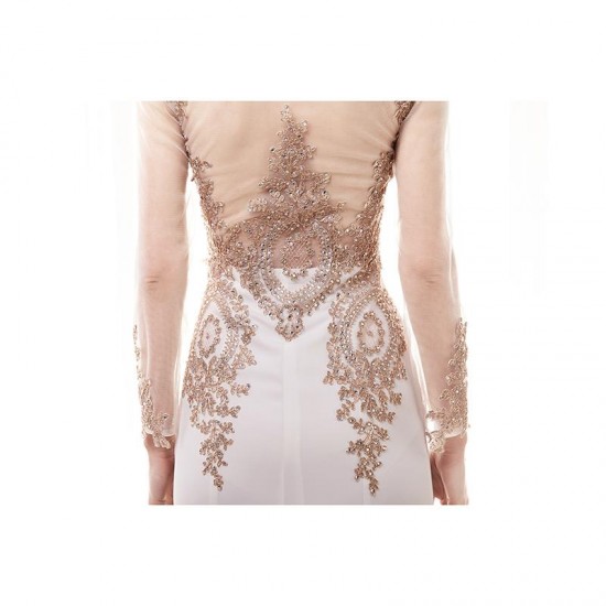 Long Sleeves Mermaid Prom Dress Formal Women Evening Dress Long Sleeves Mermaid Prom Dress Formal Women Evening Dress