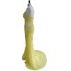 Yellow One Shoulder Woman Prom Dress Beaded Sequined Long Yellow One Shoulder Woman Prom Dress Beaded Sequined Long