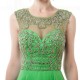 Green Prom Dress Long Beading Chiffon Formal Evening Gowns Green Prom Dress Long Beading Chiffon Formal Evening Gowns