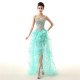 Mint Green High Low Prom Dress Sweetheart Formal Women Gowns