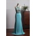 Beading Halter Prom Dress Mermaid Backless Long Evening Formal Gowns