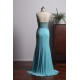 Beading Halter Prom Dress Mermaid Backless Long Evening Formal Gowns